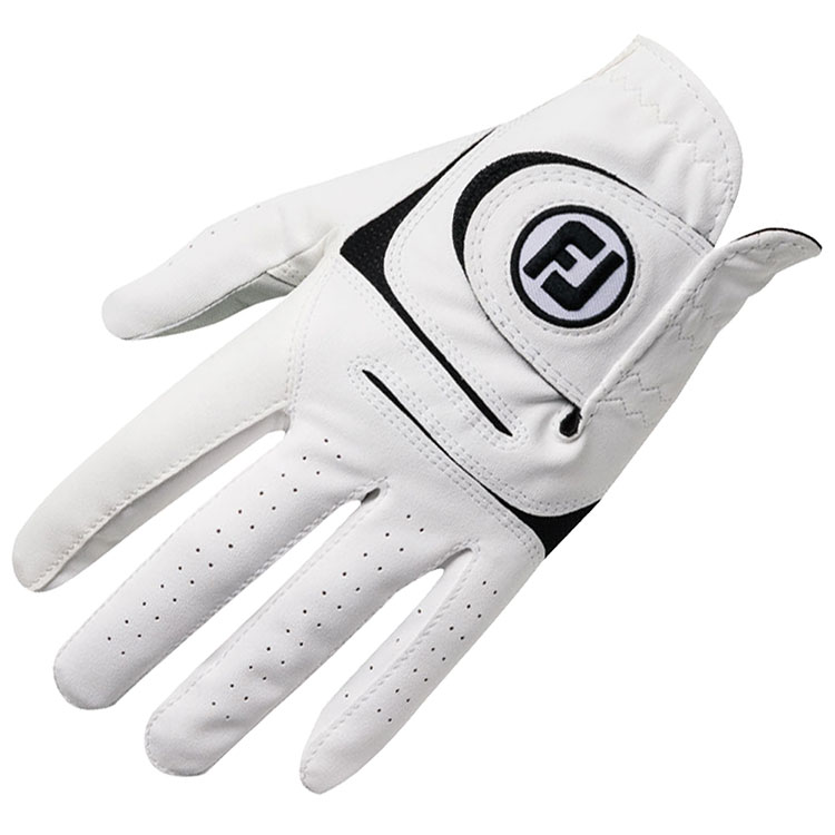 FootJoy WeatherSof Golf Glove (2 Pack) White (Right Handed Golfer)